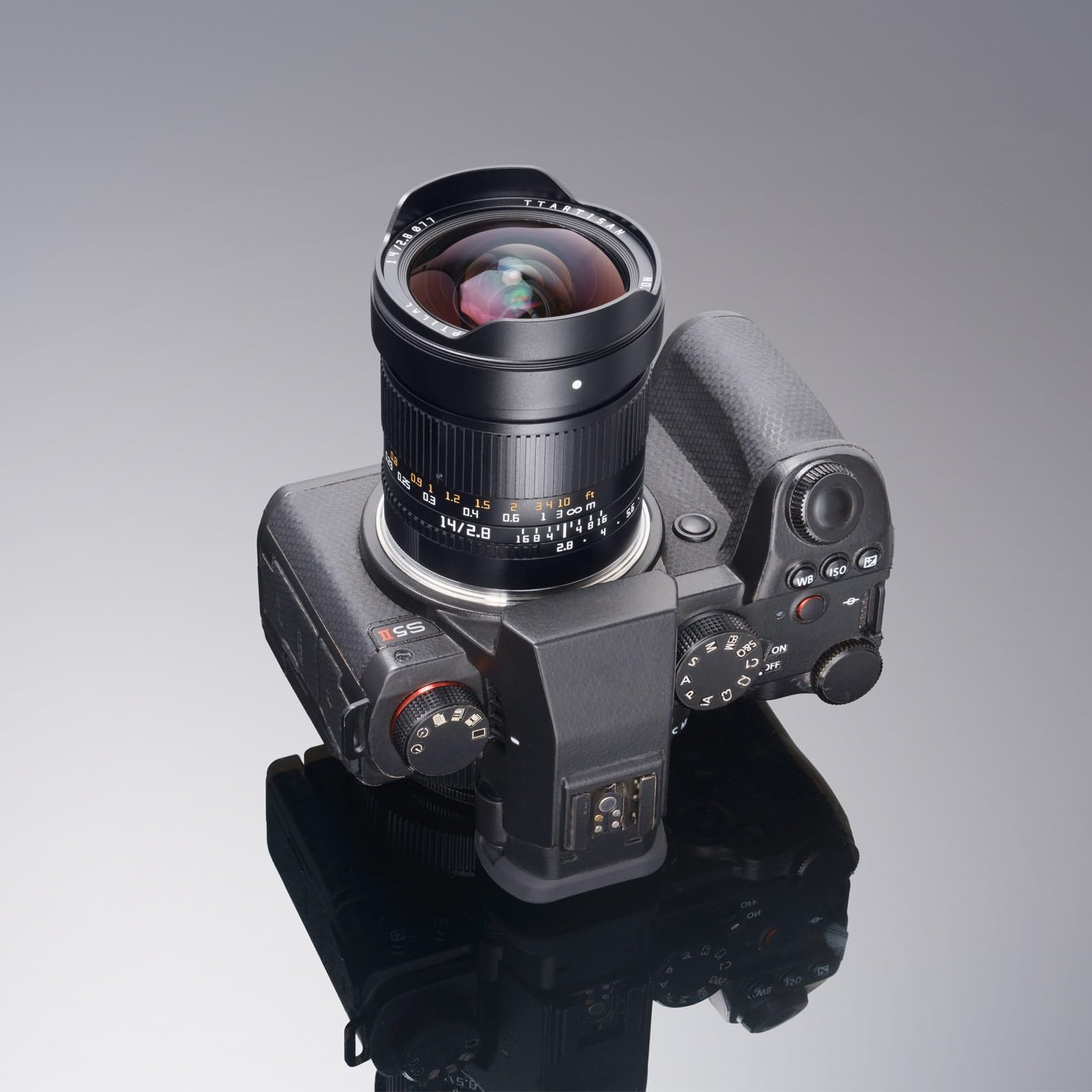 TTArtisan 14mm F2.8 com montagem em L, ultra grande angular, foco